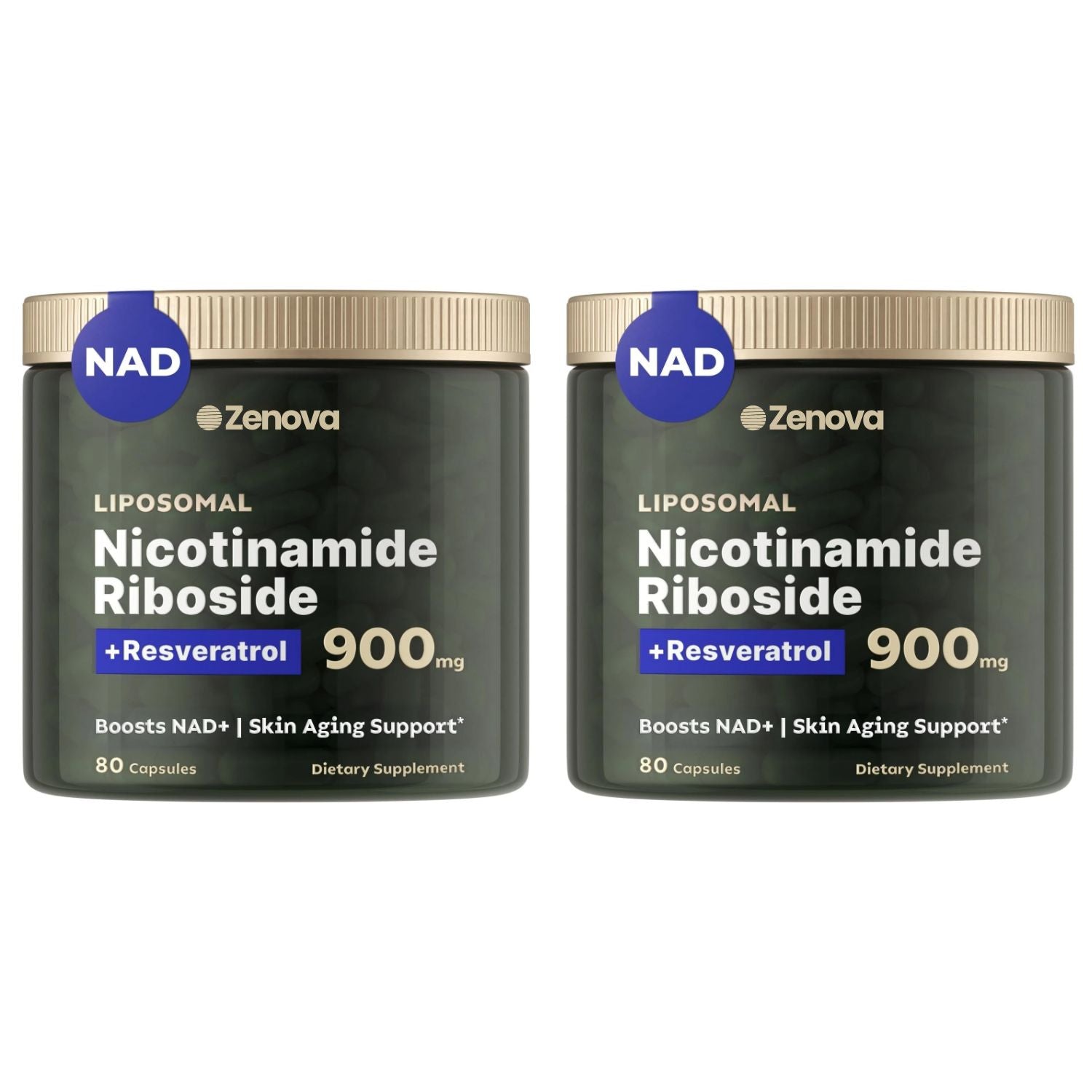 NAD+ Supplement for Skin Aging Support, Energy, and Focus